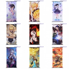 32 Styles Demon Slayer: Kimetsu no Yaiba Wallscrolls Waterproof Anime Wall Scroll (60*120cm)
