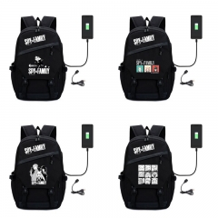 6 Styles SPY×FAMILY Large Capacity  Anime Computer Bag Student Schoolbag