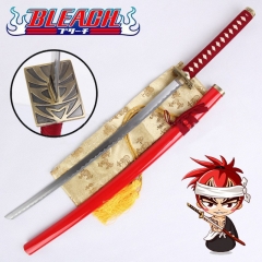 104CM Bleach Abarai Renji Cosplay Anime Steel Sword Weapon