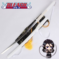 104CM Bleach Kuchiki Rukia Cosplay Anime Steel Sword Weapon