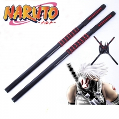 104CM Naruto Hatake Kakashi Cosplay Anime Steel Sword Weapon