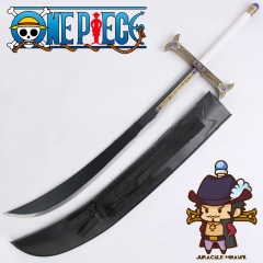 125CM One Piece Dracule Mihawk Cosplay Anime Steel Sword Weapon