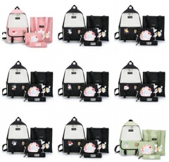 56 Styles K-POP BTS Bulletproof Boy Scouts Backpack Bag Cartoon Character Pattern Anime Bags
