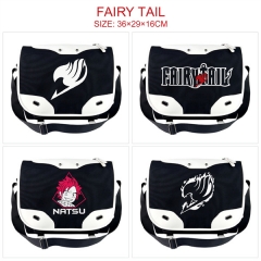6 Styles Fairy Tail Color-block Leather Anime Cosplay Cartoon PU Diagonal Package Bag