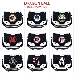 10 Styles Dragon Ball Z Color-block Leather Anime Cosplay Cartoon PU Diagonal Package Bag