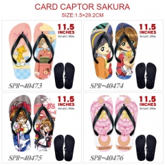 6 Styles Card Captor Sakura Summer Beach Flip Flops Slipper