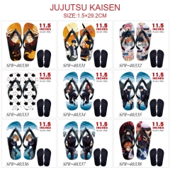 9 Styles Jujutsu Kaisen Summer Beach Anime Flip Flops Slipper
