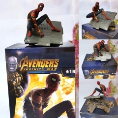 7.5cm Marvel Spider Man Cos Movie PVC Anime Figure Toy