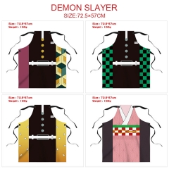 8 Styles Demon Slayer: Kimetsu no Yaiba Cartoon Household Anime Apron