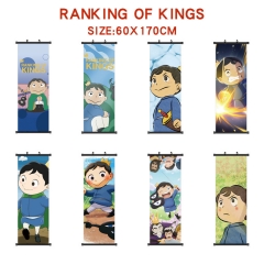 8 Styles Ranking of Kings/Ousama Ranking Waterproof Wall Scroll Anime Wallscrolls （60*170cm）