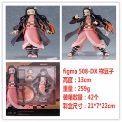 13 CM Figma 508-DX# Demon Slayer: Kimetsu no Yaiba Kamado Nezuko Anime Action Figure Model Toys