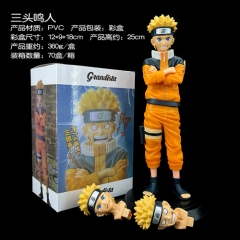 25CM Naruto Uzumaki Naruto Character Anime PVC Figure Toy