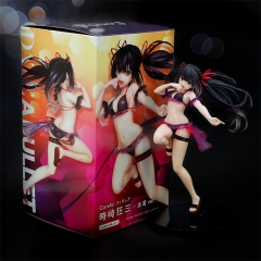 21cm Date A Live Tokisaki Kurumi Nightmare Cosplay Cartoon Collection Toys Anime PVC Figure