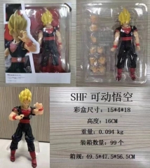 16cm Dragon Ball Z Goku Cartoon Character Collection Model Toy Anime PVC Figure