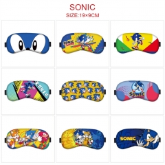 11 Styles Sonic The Hedgehog Cartoon Pattern Anime Eyepatch