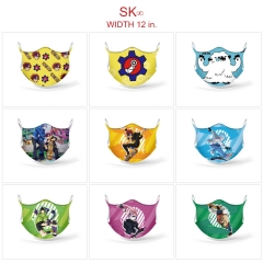 9 Styles SK8 the Infinity/SK∞ Cartoon Color Printing Anime Mask