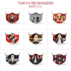 9 Styles Tokyo Revengers Cartoon Color Printing Anime Mask