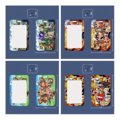 5 Styles One Piece Anime Card Holder Bag with Keyring
