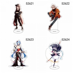 15 CM 4 Styles Genshin Impact Acrylic Anime Standing Plates