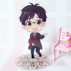 2 Styles Anime 15cm YUR on IC Acrylic Stand Model Desk Decor Anime Standing Plate for Gifts