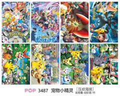 Pokemon Anime Posters Set （8pcs a set)