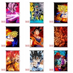 (60*90cm) 44 Styles Dragon Ball Z Cosplay Cartoon Wall Scrolls Anime Wallscrolls