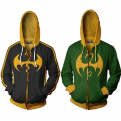 2 Styles Iron Fist Cosplay 3D Printed Anime Hooded Hoodie