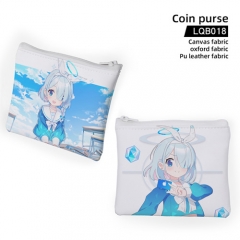 Blue Archive Coin Purse Anime Wallet (PU)