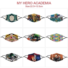9 Styles My Hero Academia/Boku no Hero Academia Cartoon Color Printing Anime Mask