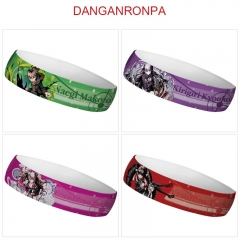6 Styles Danganronpa: Trigger Happy Havoc Cartoon Color Printing Sweatband Anime Headband