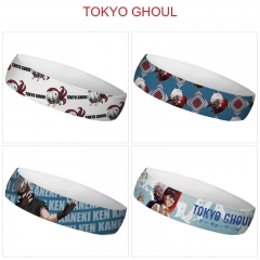 5 Styles Tokyo Ghoul Cartoon Color Printing Sweatband Anime Headband