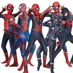 9 Styles Spider Man For Kids Movie Cosplay Anime Bobysuit