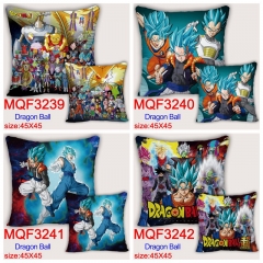 (45*45cm) 30 Styles Dragon Ball Z Cartoon Pattern Anime Pillow
