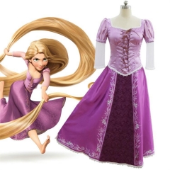 Tangled Rapunzel Movie Cosplay Dress Anime Costume Set