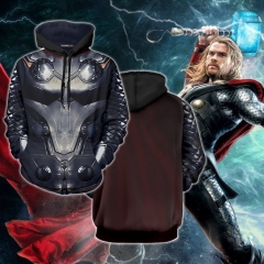 The Thor Movie Cosplay For Adult 3D Print Hooded Anime Hoodie