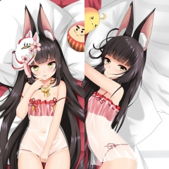 (40*70cm) 2 Styles Azur Lane Sexy Girl Body Pillow Pattern Cartoon Character Bolster Body Anime Pillow