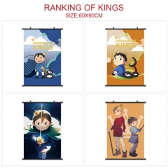 4 Styles Ranking of Kings/Ousama Ranking Cartoon Wallscrolls Waterproof Anime Wall Scroll 60*90CM