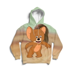 Tom and Jerry Cosplay 3D Print Anime Hooded Hoodie