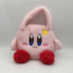 20*30cm Kirby Cospaly Cartoon Character Anime Plush Bag