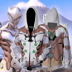 Overwatch Cosplay For Adult 3D Print Hooded Anime Hoodie