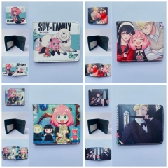15 Styles SPY×FAMILY Cartoon Cosplay Anime Short Wallet Purse