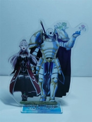 Skeleton Knight in Another World Anime Acrylic Stand Plastic Standing Plate