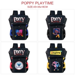 7 Styles Poppy Playtime Anime Cosplay Cartoon Canvas Colorful Backpack Bag