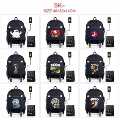 11 Styles SK∞/SK8 the Infinity Canvas Students Backpack Anime Bag