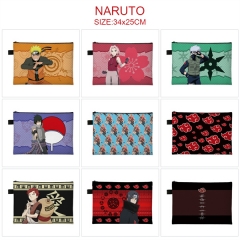 9 Styles Naruto Cartoon Character Anime File Pocket