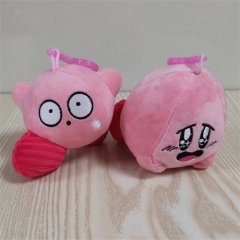 12CM Kirby Cartoon Anime Plush Toy Pendant