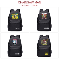 6 Styles Chainsaw Man Oxford Canvas Anime Backpack Bag