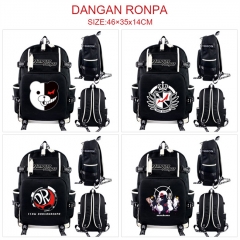 7 Styles Danganronpa: Trigger Happy Havoc Anime Cosplay Cartoon Canvas Colorful Backpack Bag