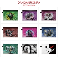 12 Styles Danganronpa: Trigger Happy Havoc Cartoon Character Anime File Pocket