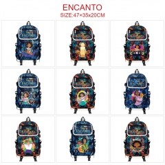 9 Styles Encanto Anime Backpack Bag With USB